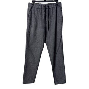 Rag & Bone New York Gray Wool-Blend Drawstring Pants Made In USA Size M